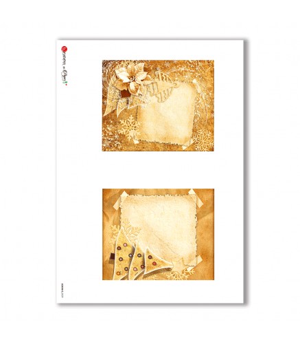 Premium Rice Paper - Christmas-0039 - 1 Design of A4